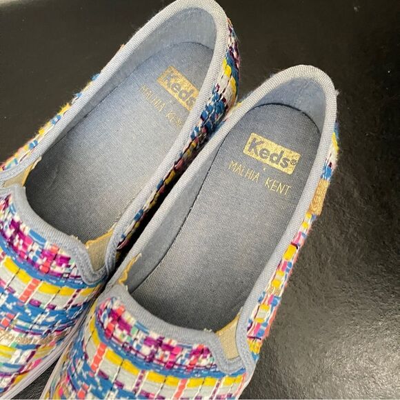 Keds x Malhia Kent Triple Decker Klein Slip-Ons - US 5.5 - Picture 8 of 10